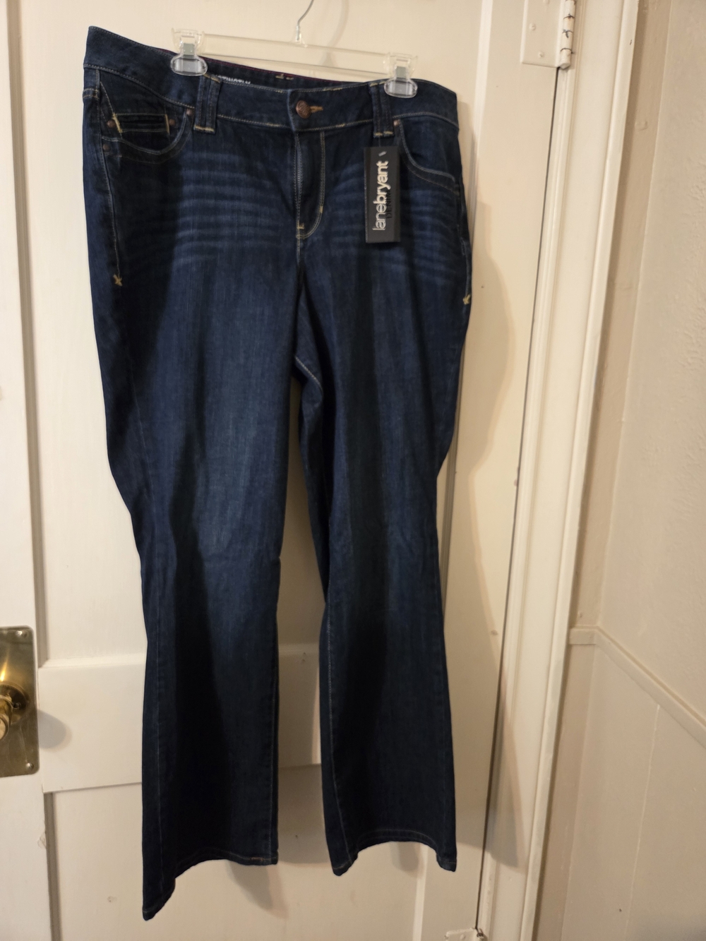 Lane Bryant Dark Blue Bootcut Women's Jeans NWT Inseam 32"